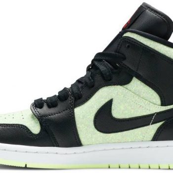 Wmns Air Jordan 1 Mid SE 'Black Barely Volt' CV5276-003