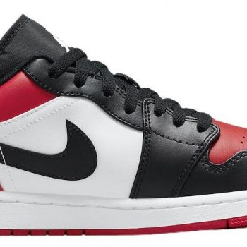 Air Jordan 1 Low 'Bred Toe' 5553558-612