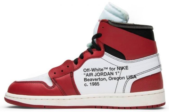 Off-White x Air Jordan 1 Retro High OG 'Chicago' AA3834-101