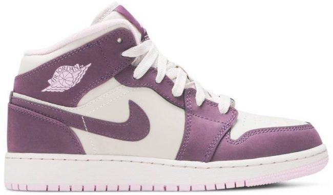 Air Jordan 1 Retro Mid GS 'Pro Purple' 555112-500