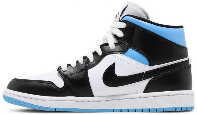 Air Jordan 1 Mid 'University Blue' BQ6472-102