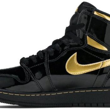 Air Jordan 1 Retro High OG GS 'Black Metallic Gold' 575441-032