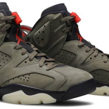 Travis Scott x Air Jordan 6 Retro 'Olive' CN1084-200