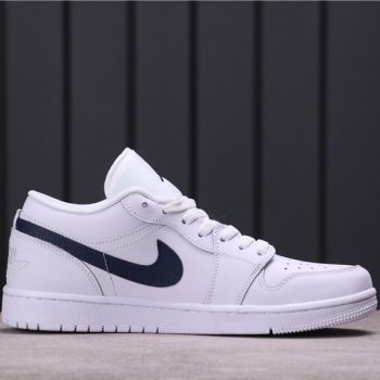 Air Jordan 1 Low 'White Obsidian' 553558-114