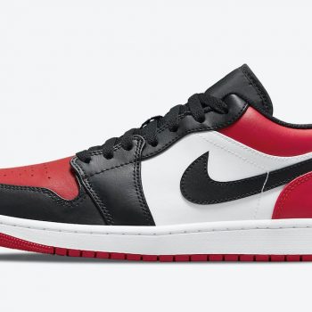 Air Jordan 1 Low 'Bred Toe' 5553558-612