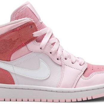 Wmns Air Jordan 1 Mid 'Digital Pink' CW5379-600