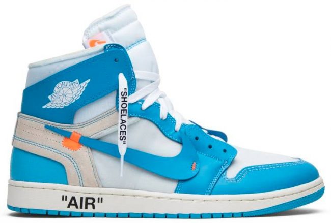 Off-White x Air Jordan 1 Retro High OG 'UNC' AQ0818-148