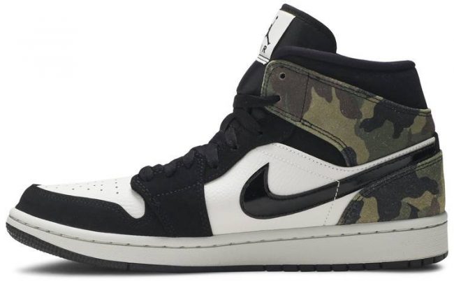 Air Jordan 1 Mid 'Camo' CW5490-001