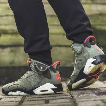 Travis Scott x Air Jordan 6 Retro 'Olive' CN1084-200