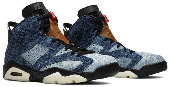 Air Jordan 6 Retro 'Washed Denim' CT5350-401