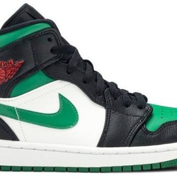 Air Jordan 1 Mid 'Pine Green' 554724-067