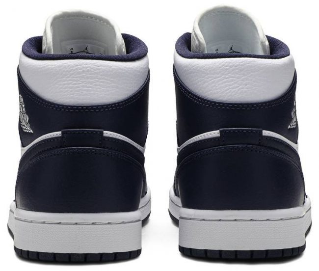 Air Jordan 1 Mid 'Obsidian' 554724-174