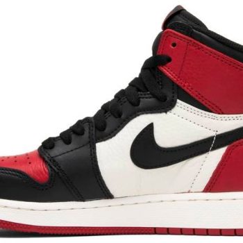 Air Jordan 1 Retro High OG BG 'Bred Toe' 575441-610