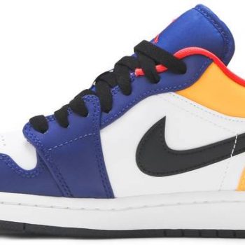 Air Jordan 1 Low 'White Deep Royal Blue' 553558-123