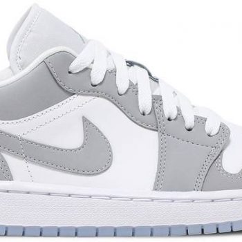 Air Jordan 1 Low White Wolf Grey dc0774-105