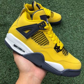 Air Jordan 4 Retro (GS) "Tour Yellow" 2021