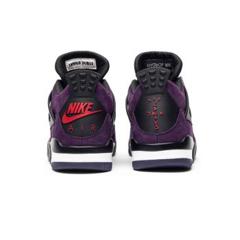 Air Jordan 4 X TRAVIS SCOTT PURPLE SUEDE