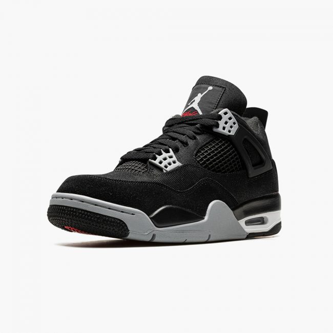 Air Jordan 4 "Black Canvas"