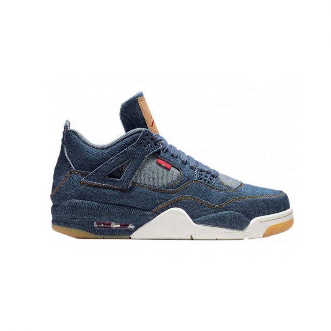 Jordan 4 Retro Levi"s Denim (Tag with Levi"s Logo)