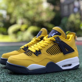 Air Jordan 4 Retro (GS) "Tour Yellow" 2021