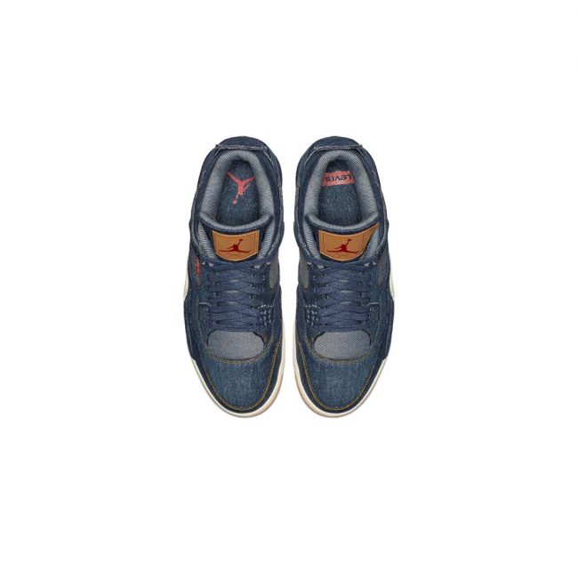 Jordan 4 Retro Levi"s Denim (Tag with Levi"s Logo)